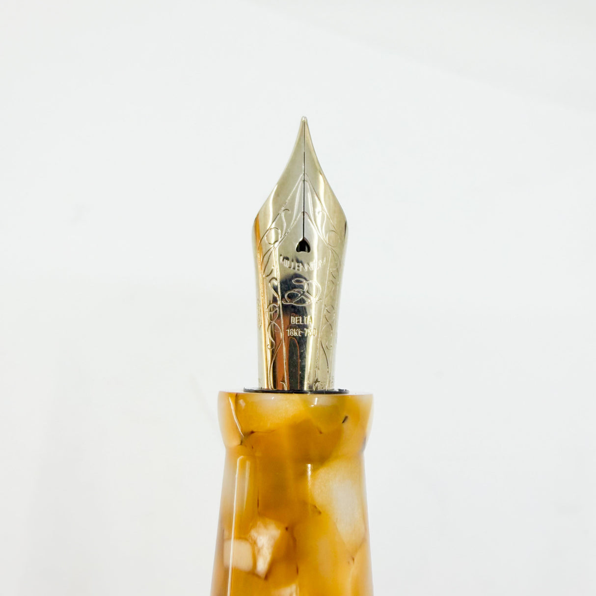 Delta Pantheon Limited Edition Fountain Pen - Extra Fine 18kt Gold Nib - A Fountain Pen Hospital Exclusive Circa 2000