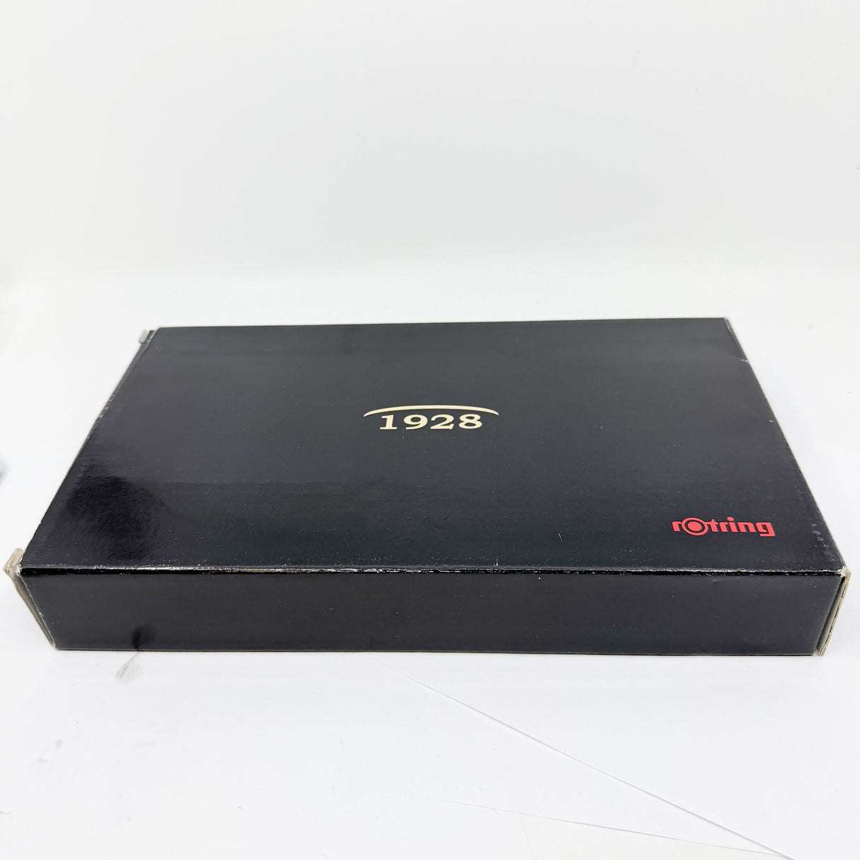 Rotring (German for "Red Ring") Tintenkuli "1928" Celluloid Limited Edition Fountain Pen Celebrating 70 Years of Rotring Pen Production - Medium 18kt Gold Nib + an Interchangeable Stylographic Tubular Point