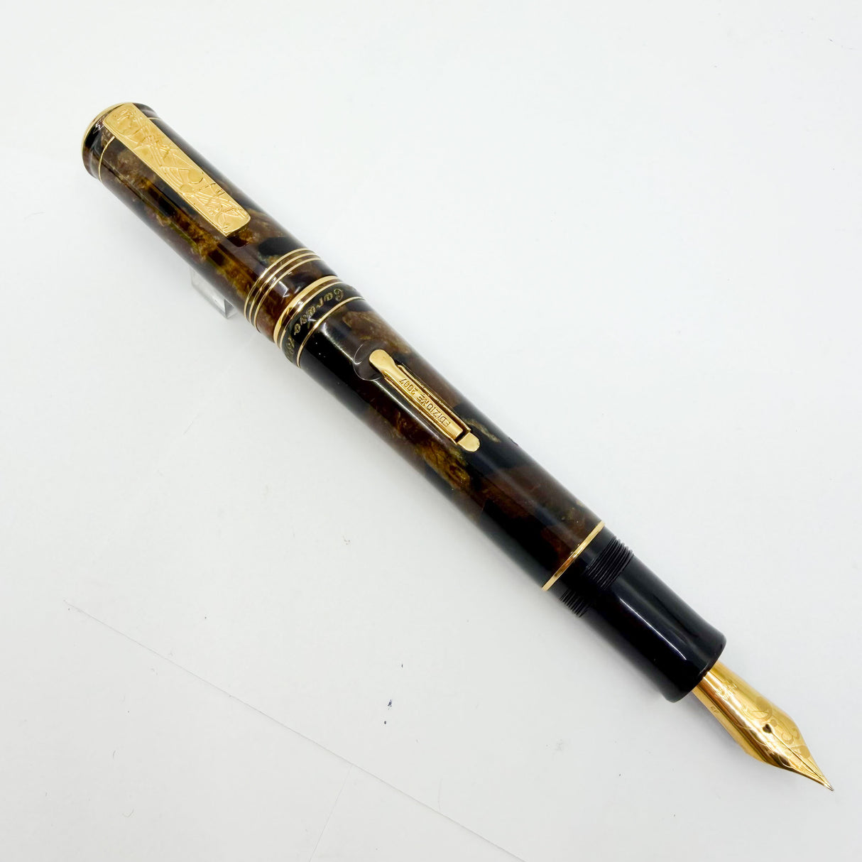 Delta Enrico Caruso Celluloid Special Limited Edition Fountain Pen - Extra Fine 18kt Gold Nib