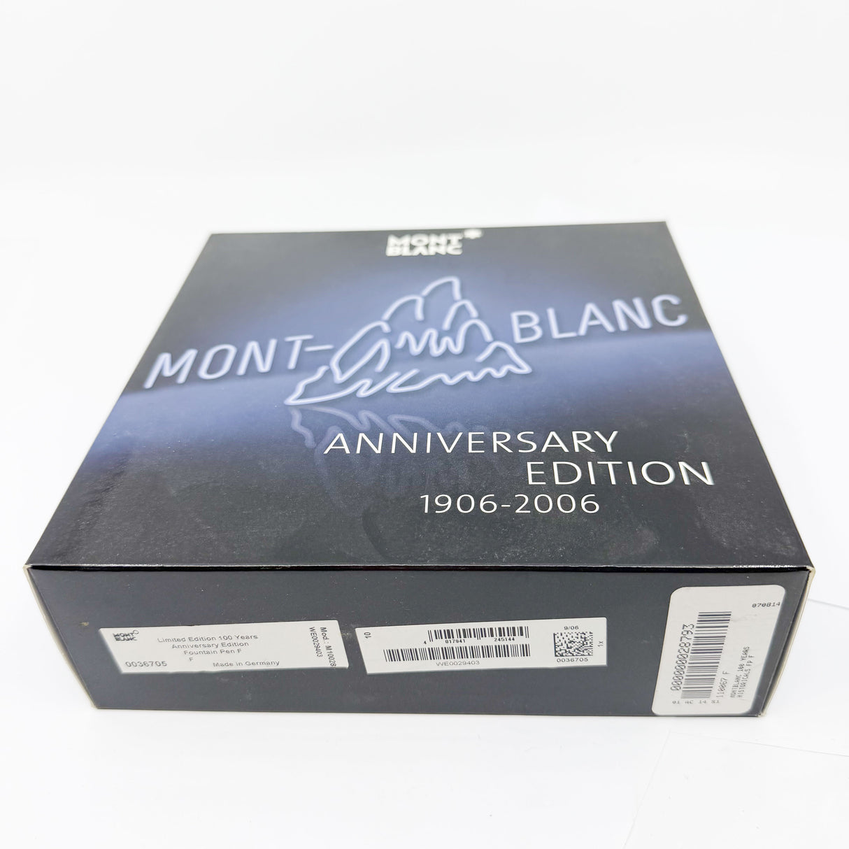 Montblanc Historical Limited Edition Fountain Pen Celebrating its 100th Anniversary - Fine 18kt Gold Retractable Nib