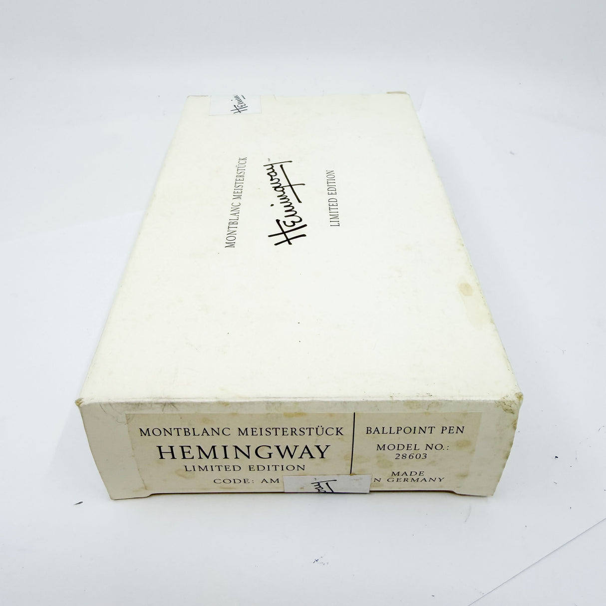 Montblanc Ernest Hemingway Writer's Limited Edition Ballpoint Pen - 1992 - The First of the 34 Year Old Annual Writer Series