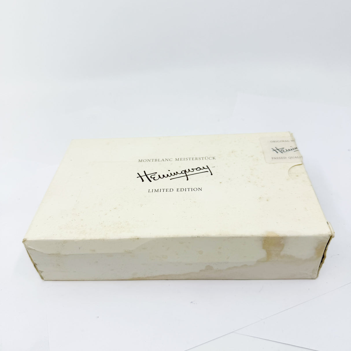 Montblanc Ernest Hemingway Writer Series Limited Edition Fountain Pen - Fine 18kt Gold Nib
