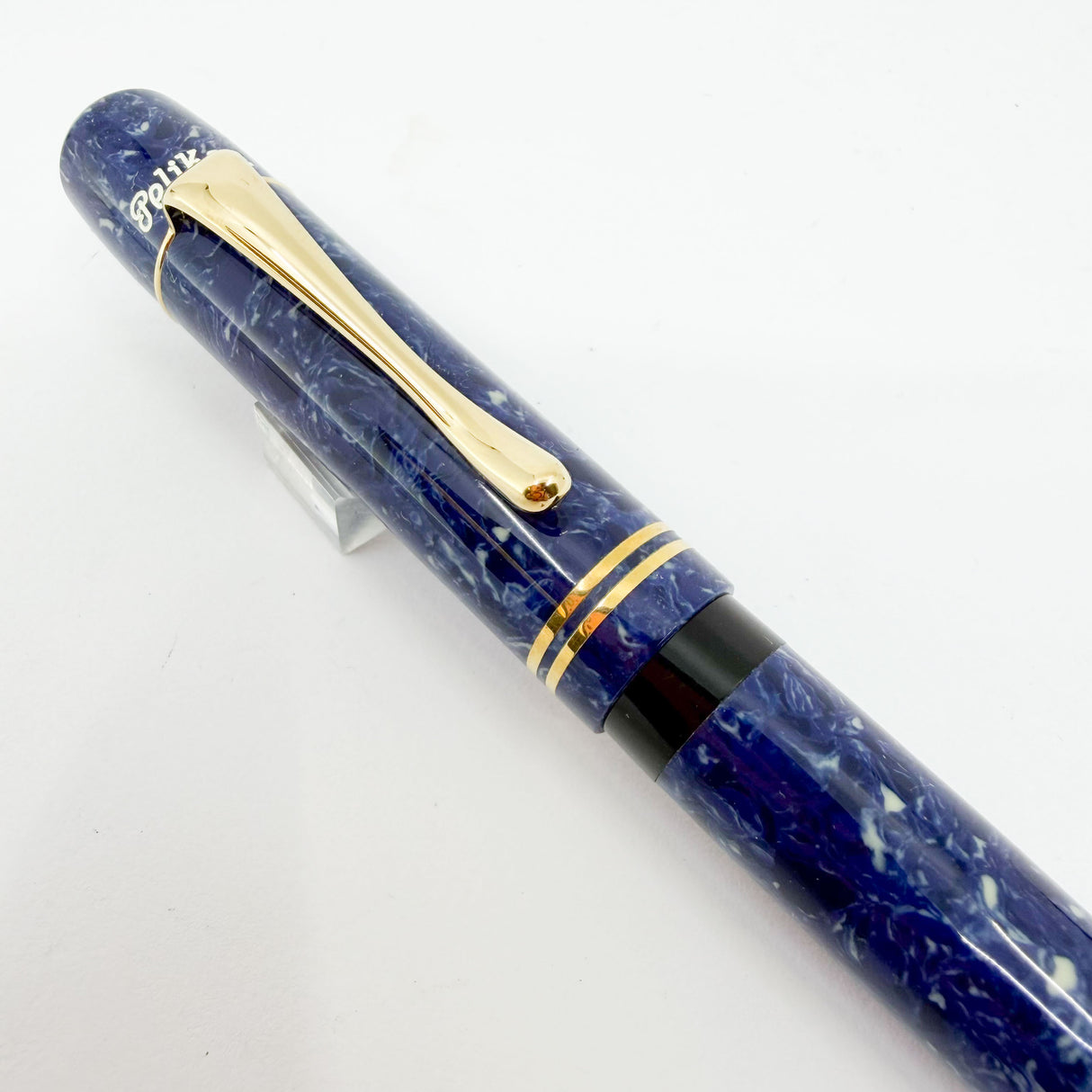 Pelikan Lapis Blue Celluloid (1935 Originals of their Time) Limited Edition Fountain Pen - Fine 18kt Gold Nib