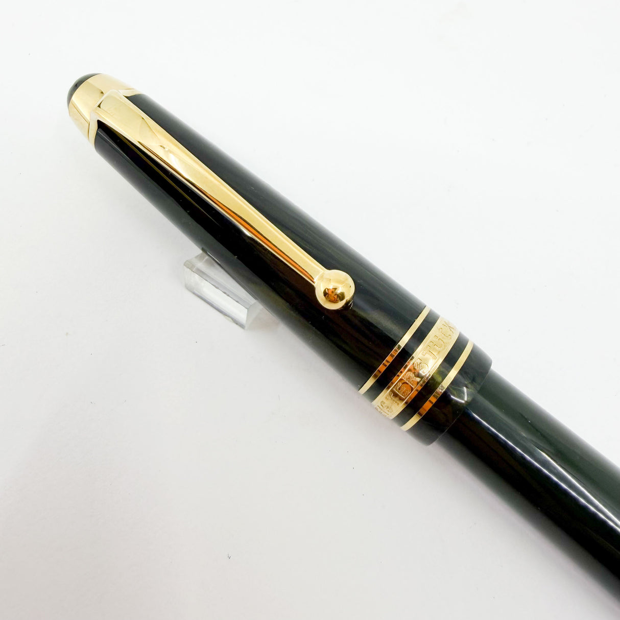 Montblanc Meisterstuck Fountain Pen - 145 The Origin Green - Celebrating the 100th Anniversary of the Meisterstuck - Medium 14kt Gold Nib