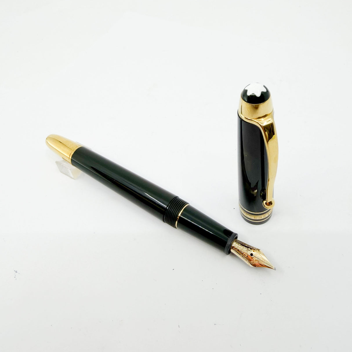 Montblanc Meisterstuck Fountain Pen - 145 The Origin Green - Celebrating the 100th Anniversary of the Meisterstuck - Medium 14kt Gold Nib