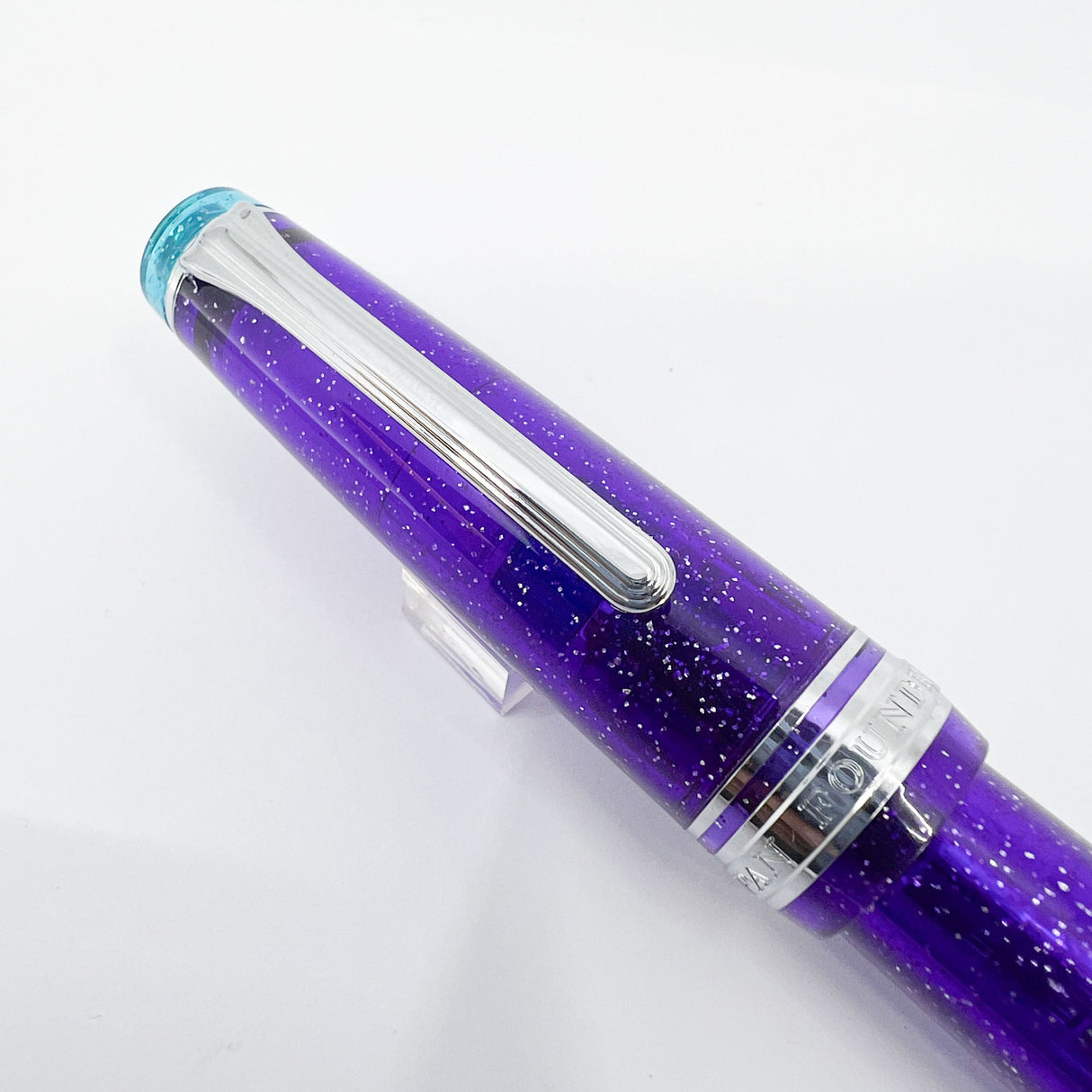 Sailor Purple Northern Lights Pro Gear Fountain Pen - Broad 21kt Gold Nib