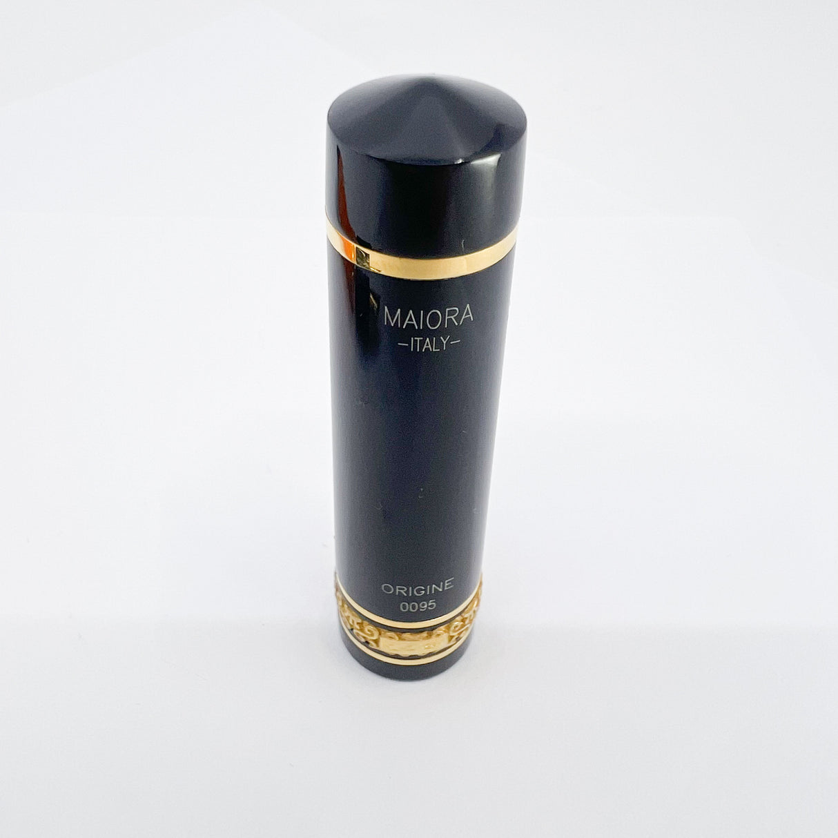 Maiora Mytho K Origine (Orange & Black) Fountain Pen - Medium 14kt Gold Nib