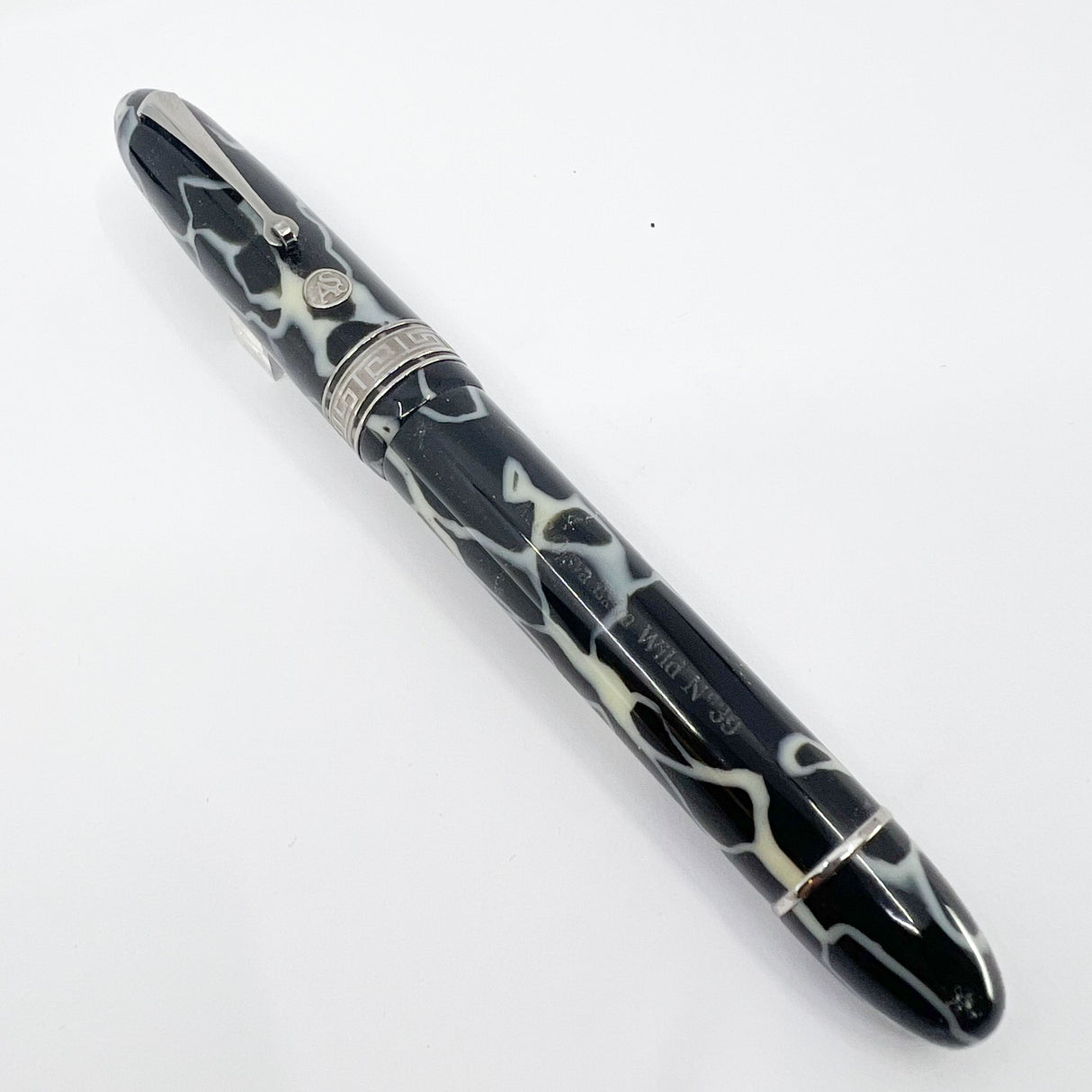 ASC (Armando Simoni Club) Ogiva Oversized Extra Art Nouveau "Wild" (OMAS Original) Celluloid Limited Edition Fountain Pen - Magic Flex Medium 18kt Gold Nib
