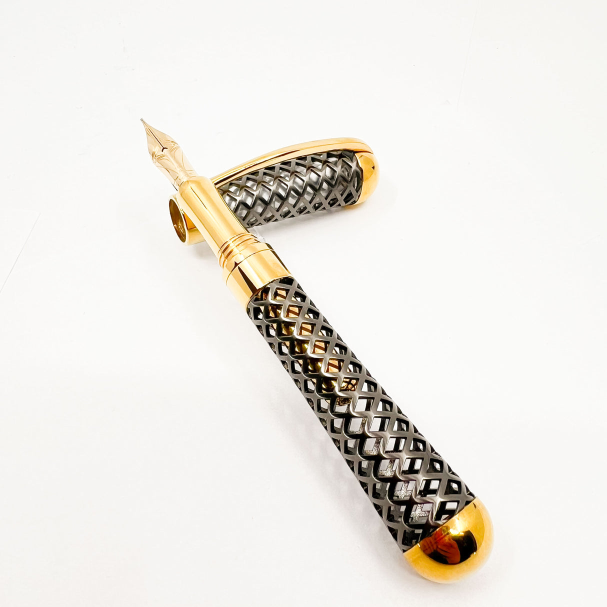 Visconti Black Diamond Cage LE Fountain Pen by Marta Sansoni - Only 50 Pens Produced!