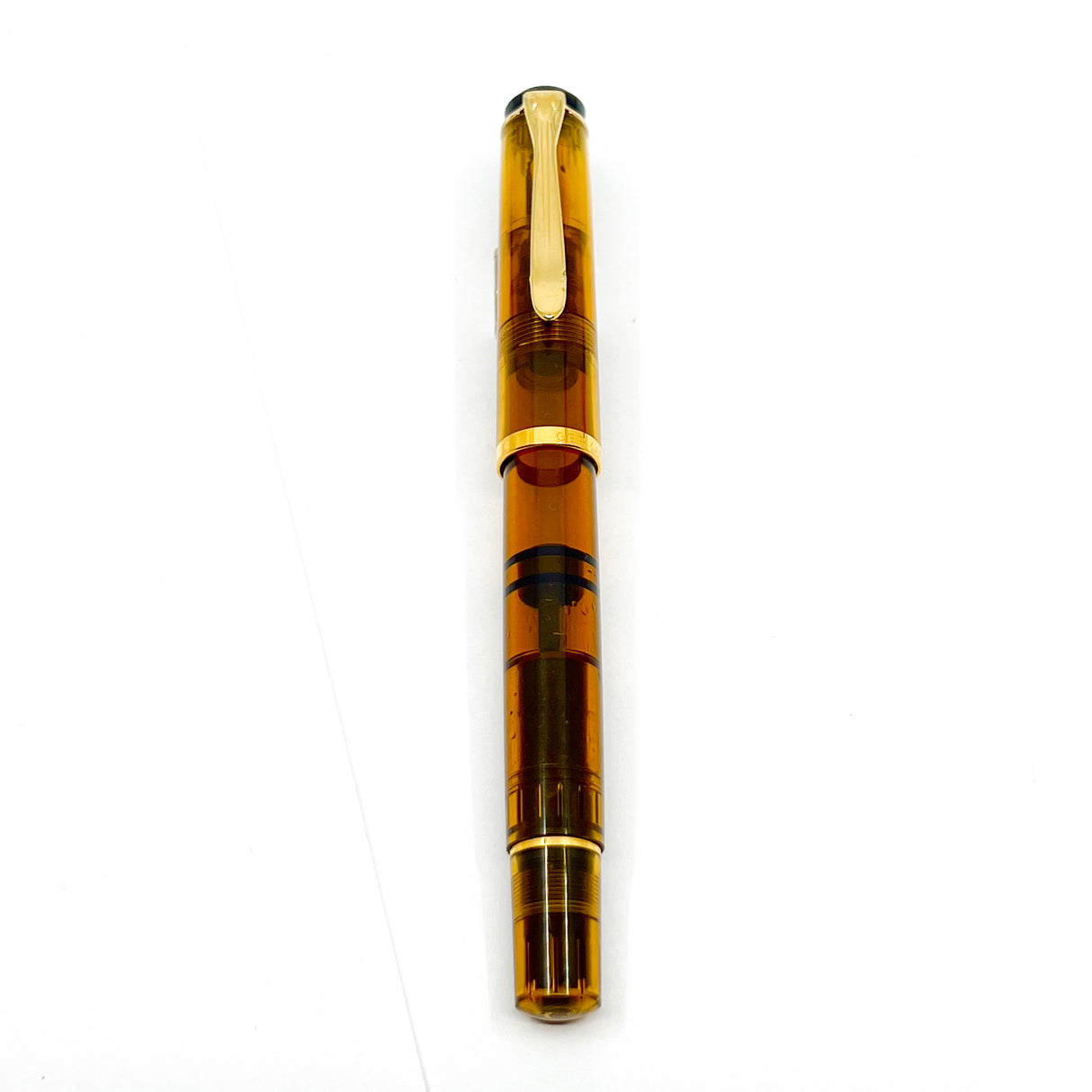 Pelikan M200 Amber Transparent Demonstrator Fountain Pen
