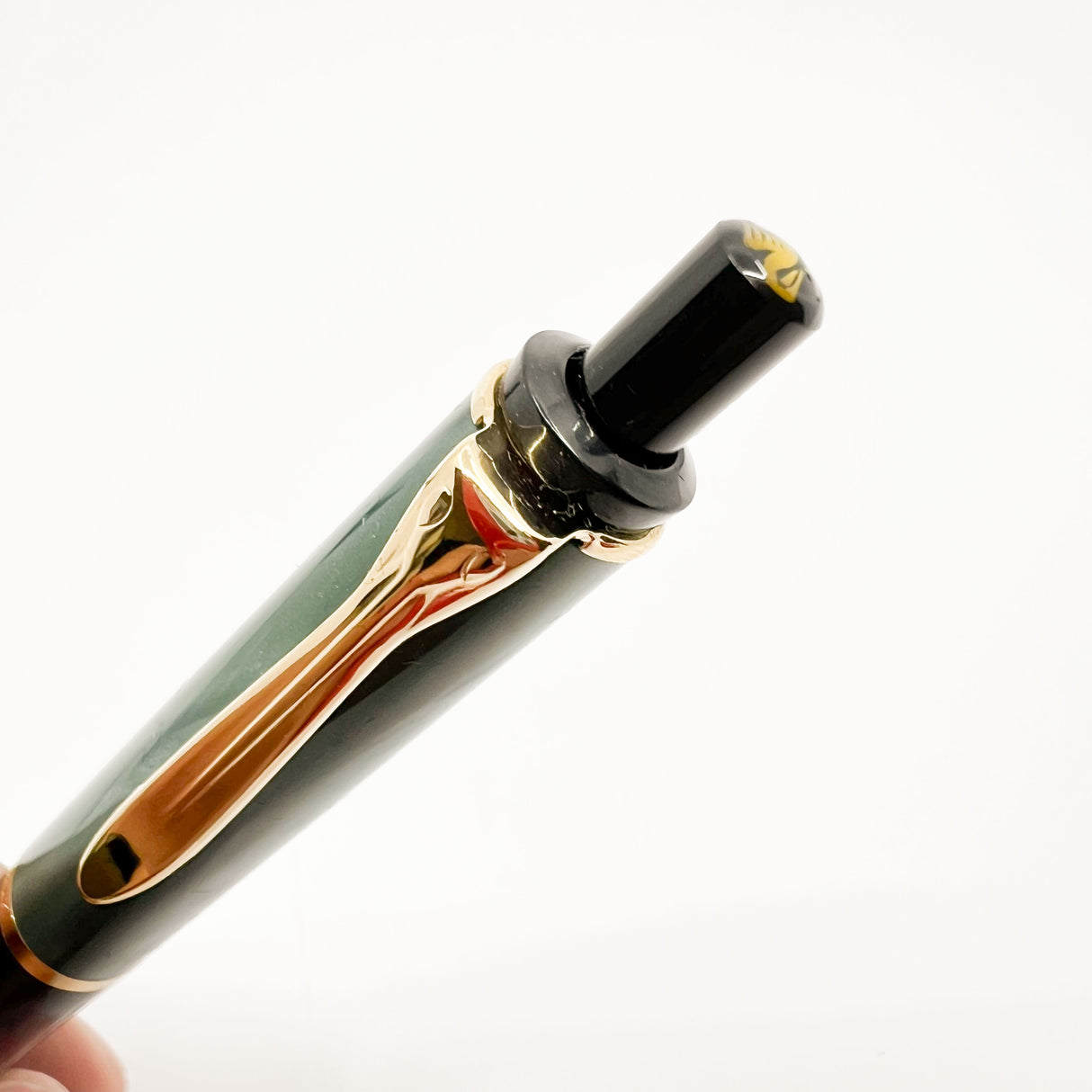 Pelikan D200 Mechanical Pencil (0.7mm) - Marbled Green Cap/Black Barrel