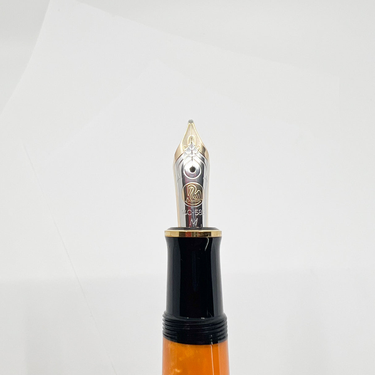 Pelikan M600 Vibrant Orange Fountain Pen