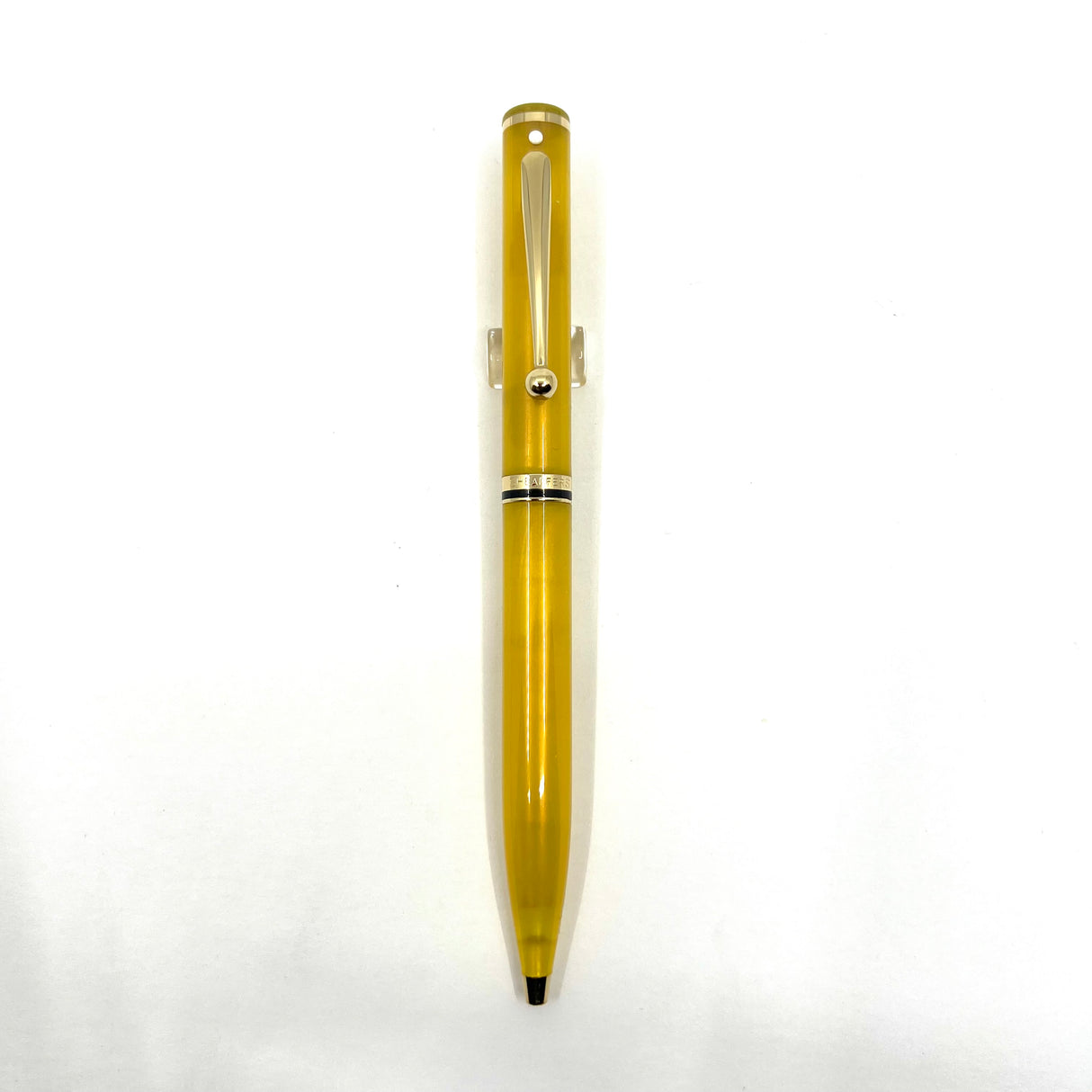 Sheaffer for Levenger Translucent Yellow Connaisseur Ballpoint Pen