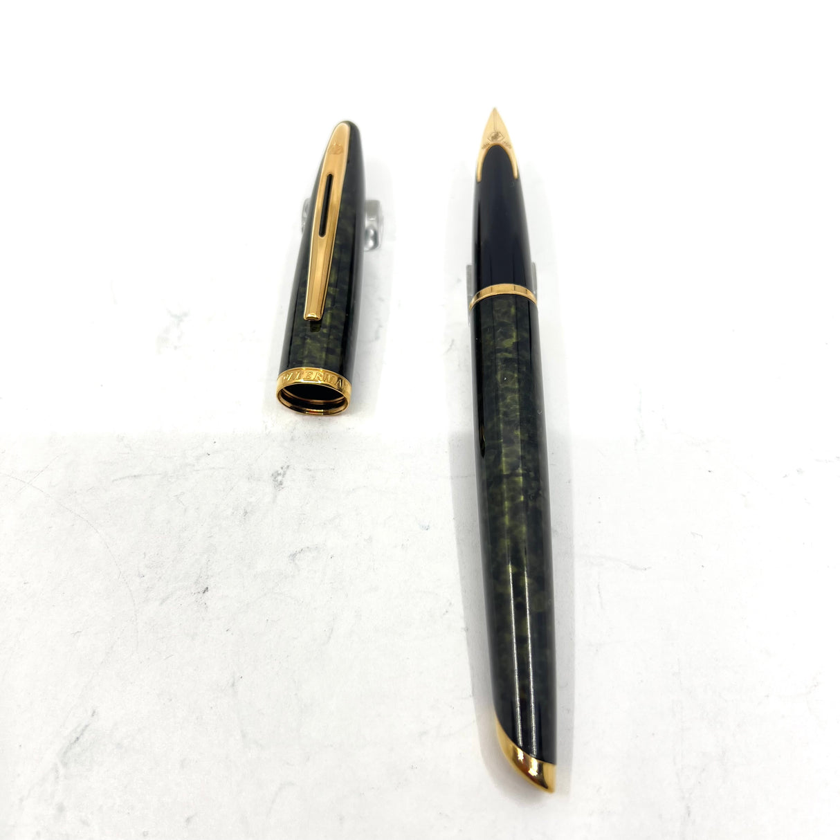 Waterman Carene Green Shimmer Fountain Pen