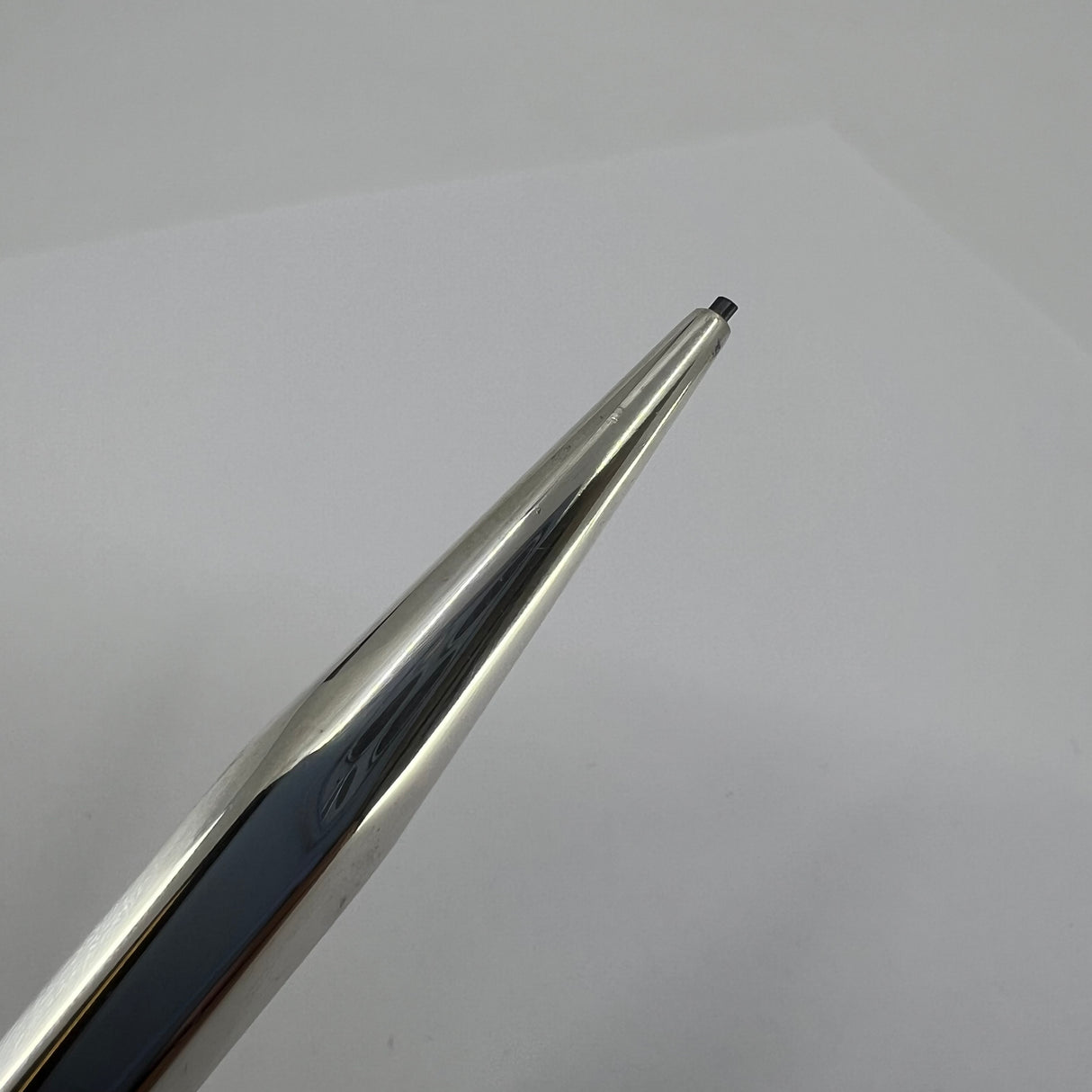 Yard-o-Led Diplomat Six-Sided Sterling Silver Plain Pencil - 1.1mm Lead