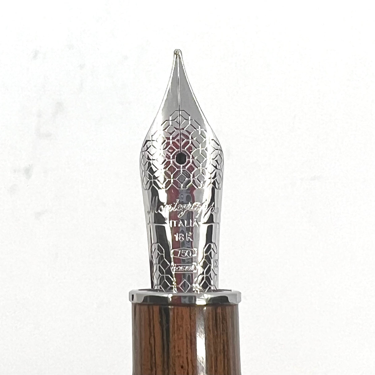 Montegrappa Miya Brown Ripple Ebonite Limited Edition Fountain Pen