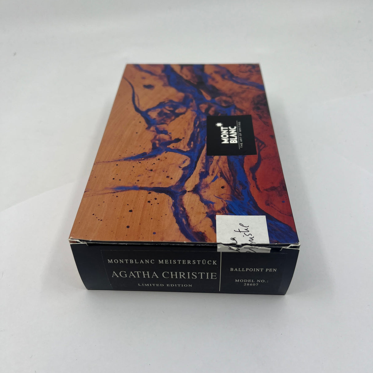 Montblanc Agatha Christie Writer Series Limited Edition Ballpoint Pen - Sterling Silver Snake Clip with Ruby Eyes