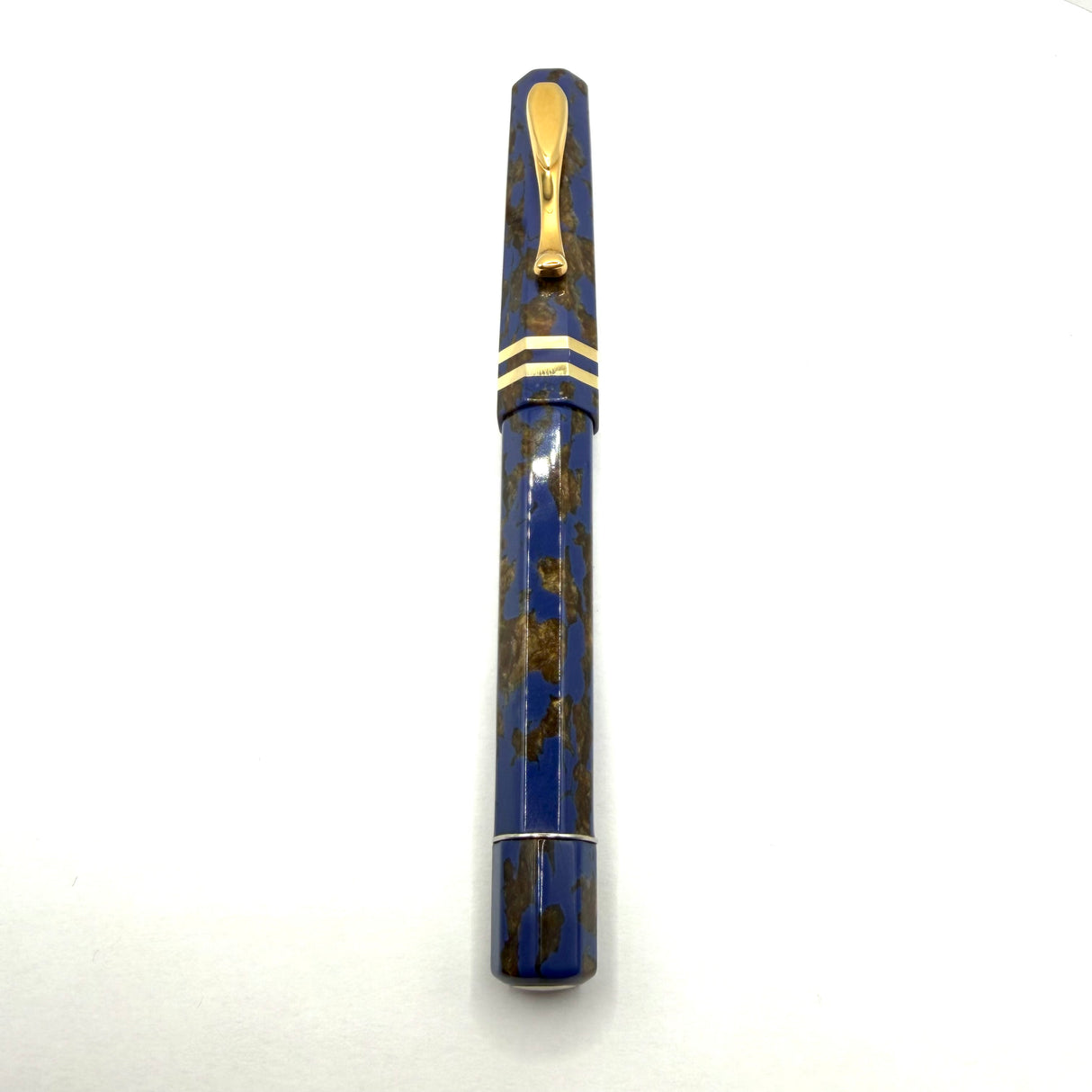 Visconti "Novelli Augusta" Celluloid Limited Edition Fountain Pen Celebrating the 50th anniversary (1951–2001) of Rome's Historic Novelli Pen Shop - Visconti Medium 18kt Gold Nib