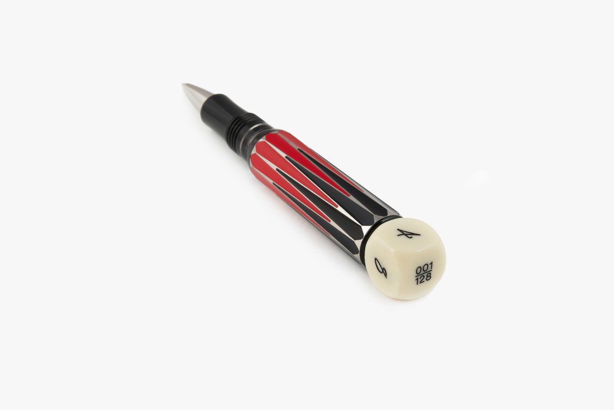 Visconti Backgammon w/Doubling Cube Limited Edition - Rollerball