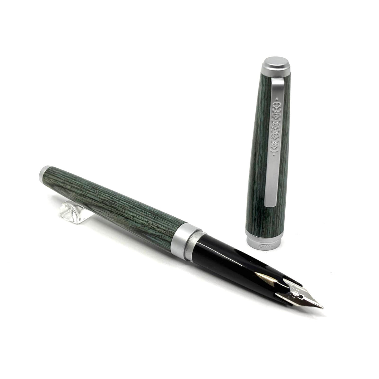 Sailor Precious Wood Series Blue Woodgrain Fountain Pen