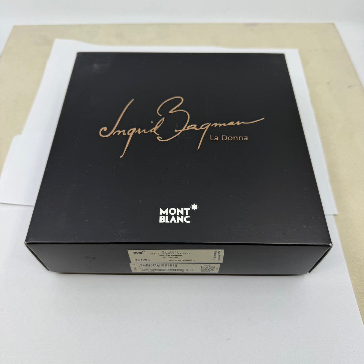 Montblanc Ingrid Bergman La Donna Special Edition Rollerball