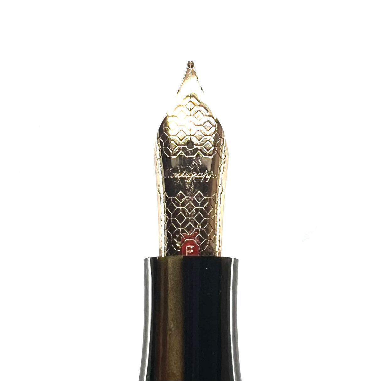 Montegrappa Ducale Brown Fountain Pen - Fine Gold-Plated Nib