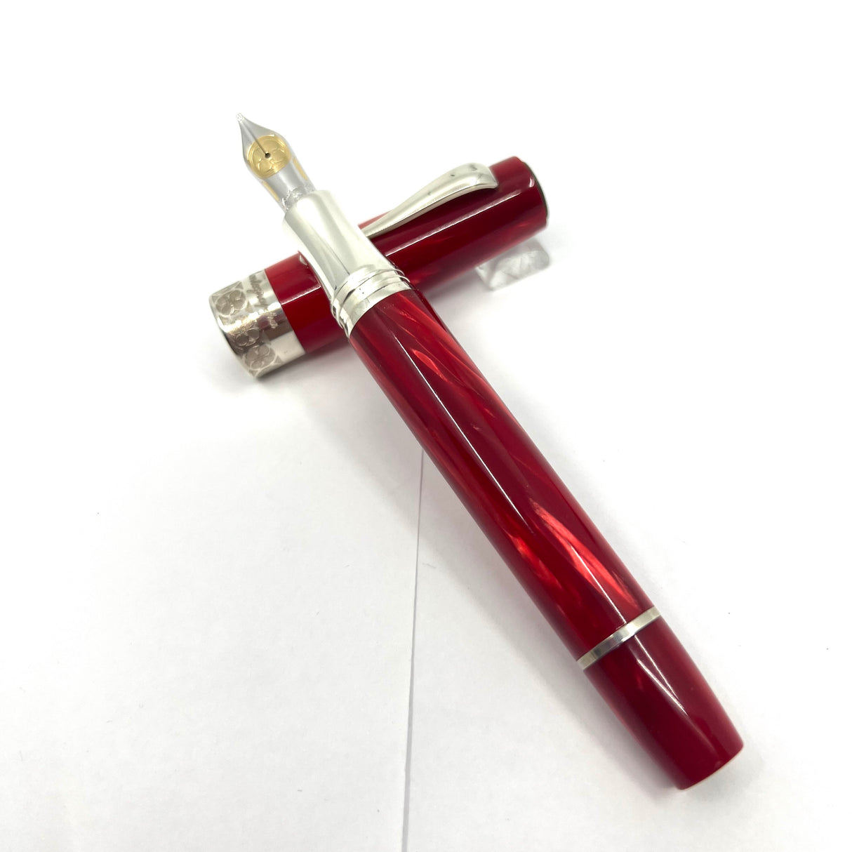 Montegrappa Extra Rosso Veneziano Red Celluloid LE Fountain Pen