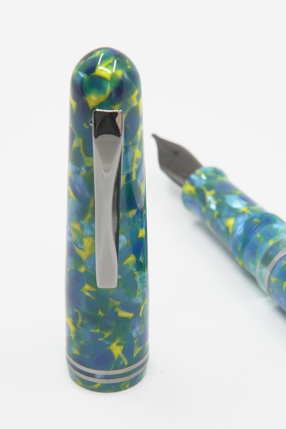 Gioia Metis Classic Blue Colibri - Fountain Pen