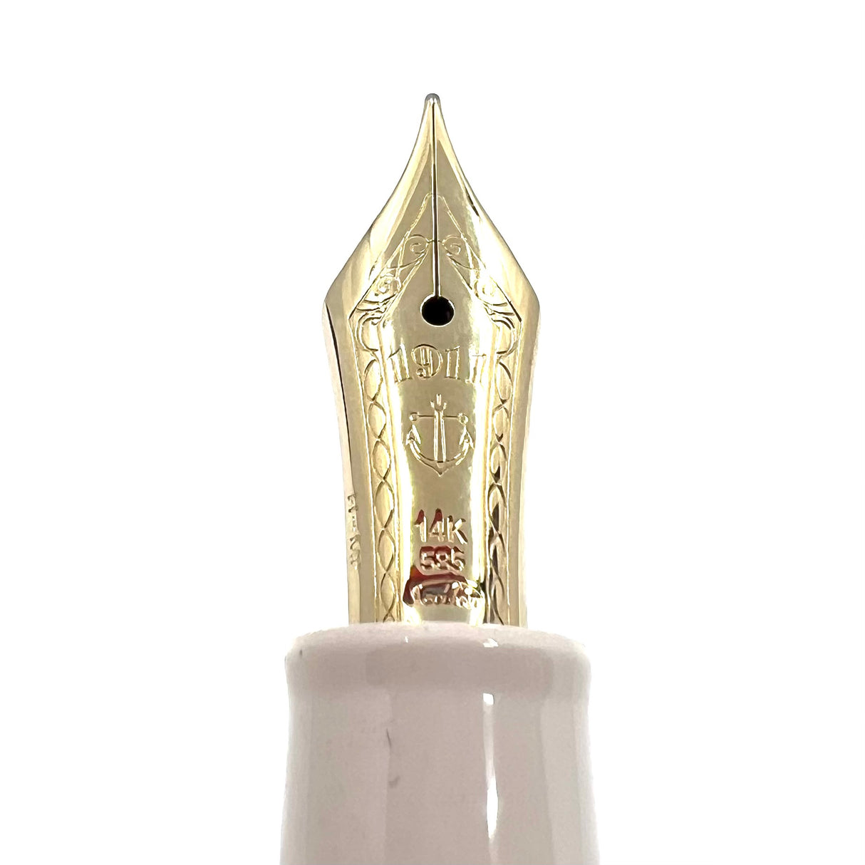 Sailor White Mini Professional Gear Slim Fountain Pen