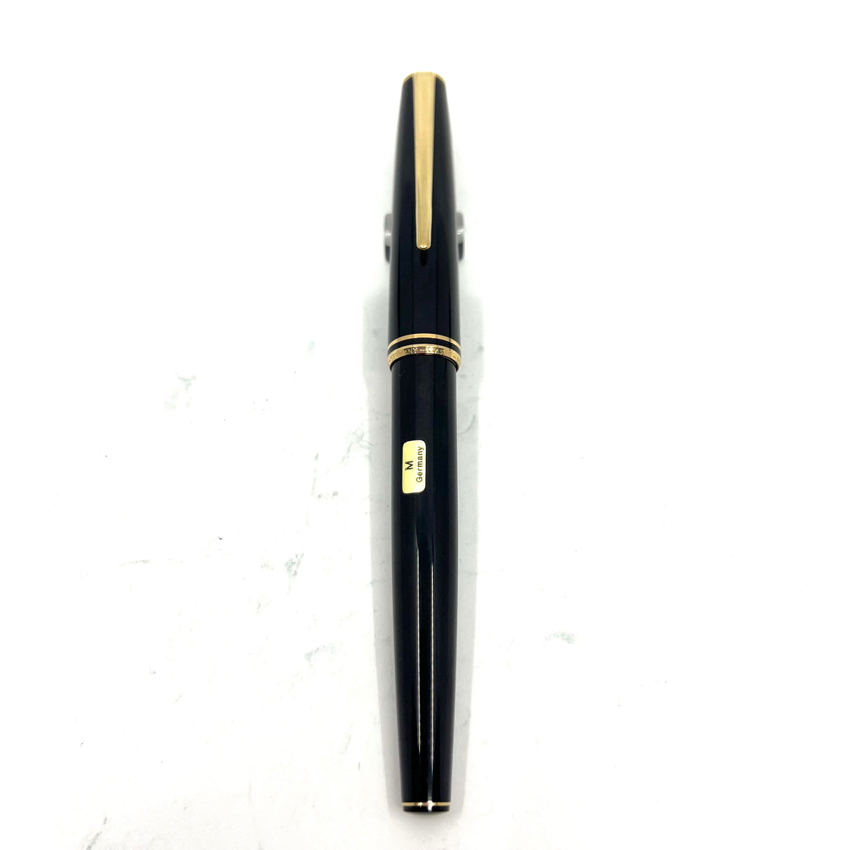 Montblanc Classic Black Resin Fountain Pen - Ca. 1980