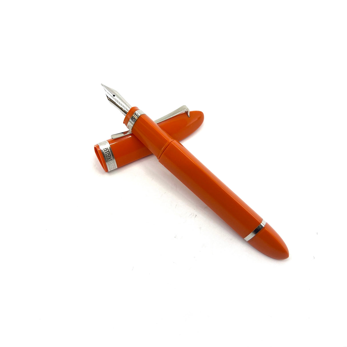 OMAS Mezzo #360 Orange Cartridge-Fill Fountain Pen- Medium 18kt Gold Nib