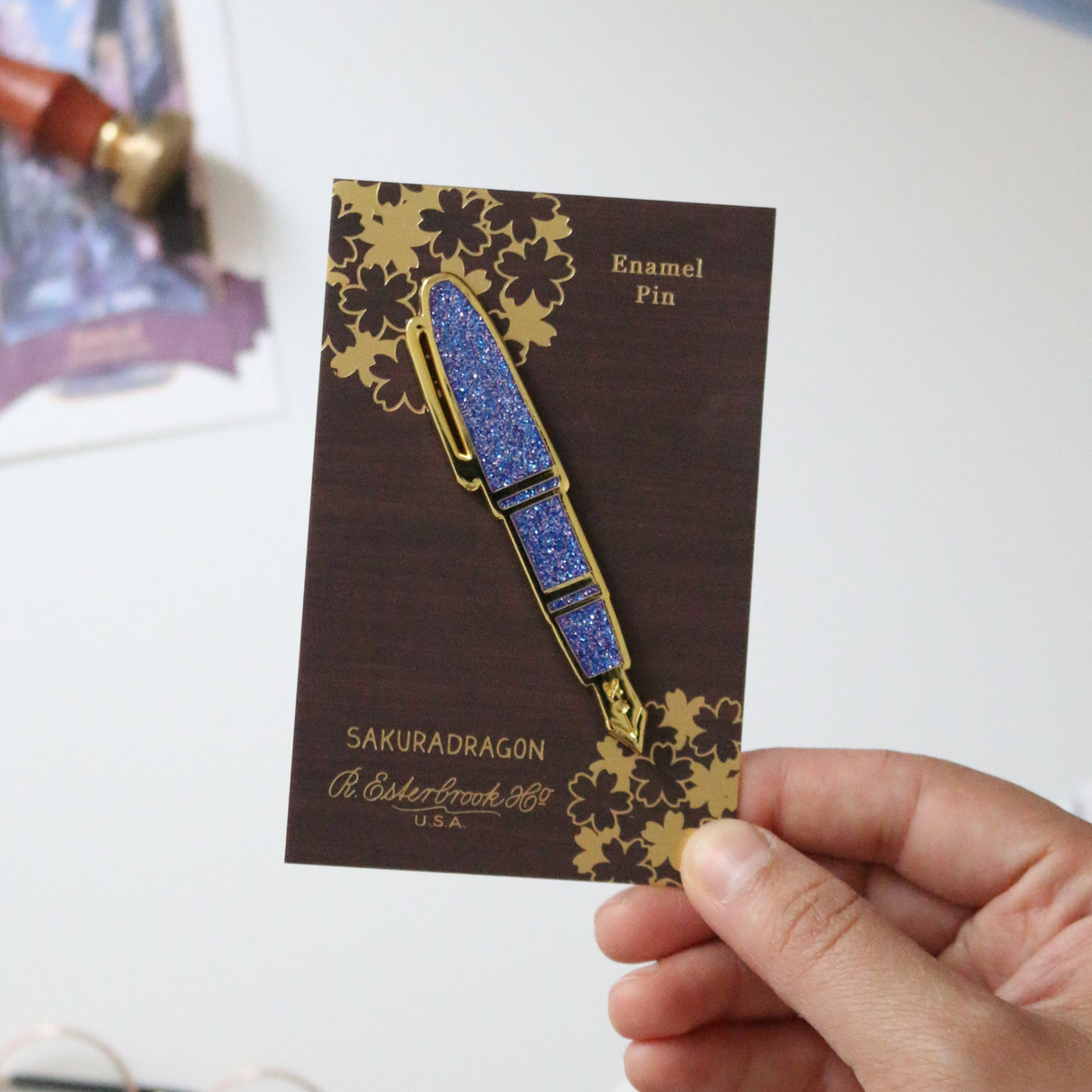 Esterbrook Sakura Street Pen Lapel Pin Collection