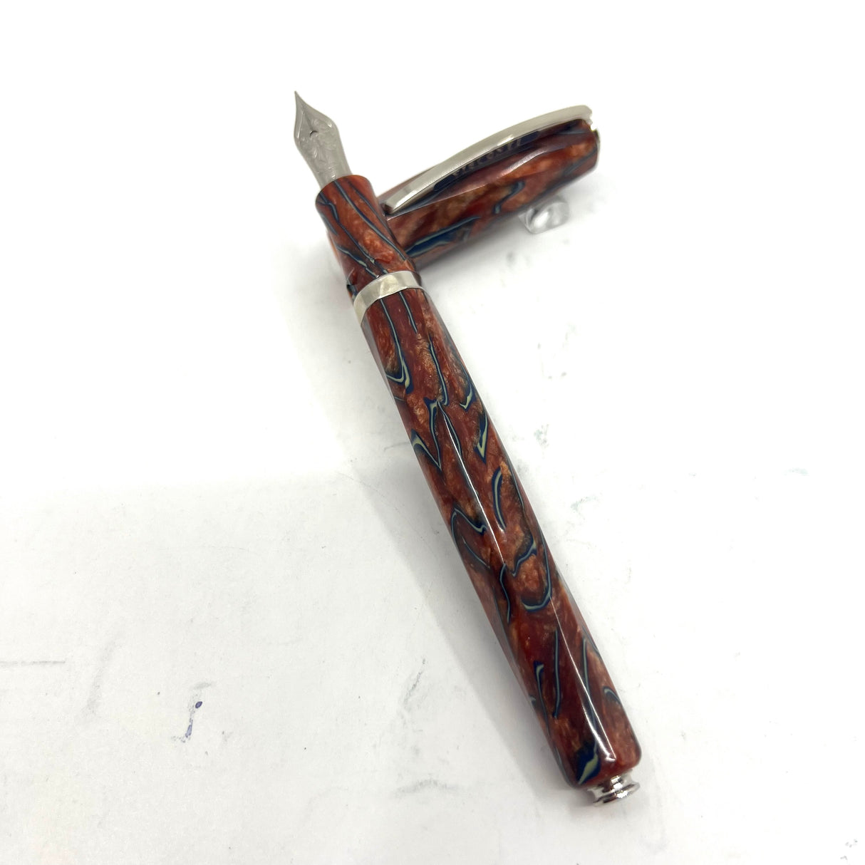 Visconti Desert Springs Celluloid Spiral Fountain Pen