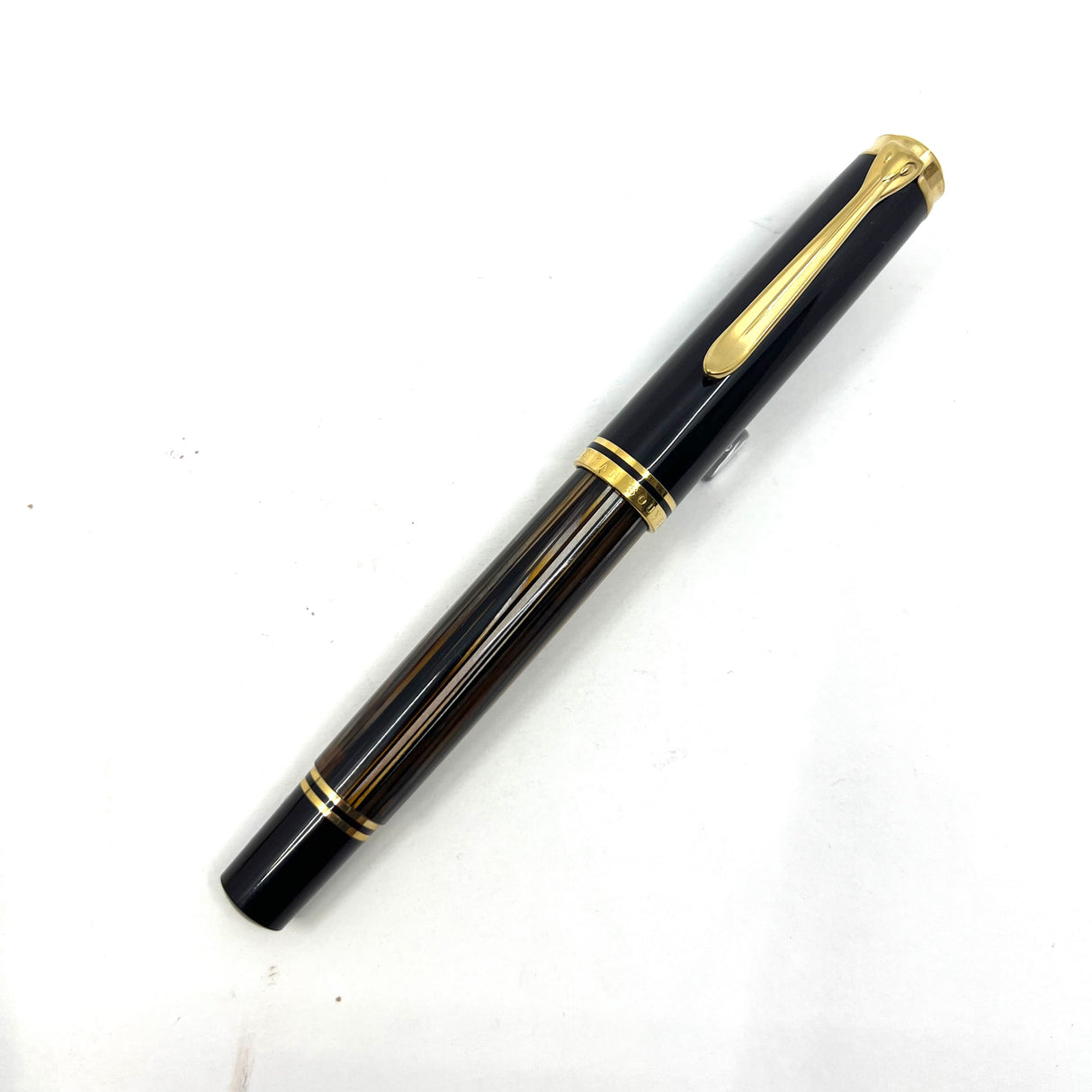 Pelikan M800 Souveran Brown Tortoise Fountain Pen - Very Sought After!