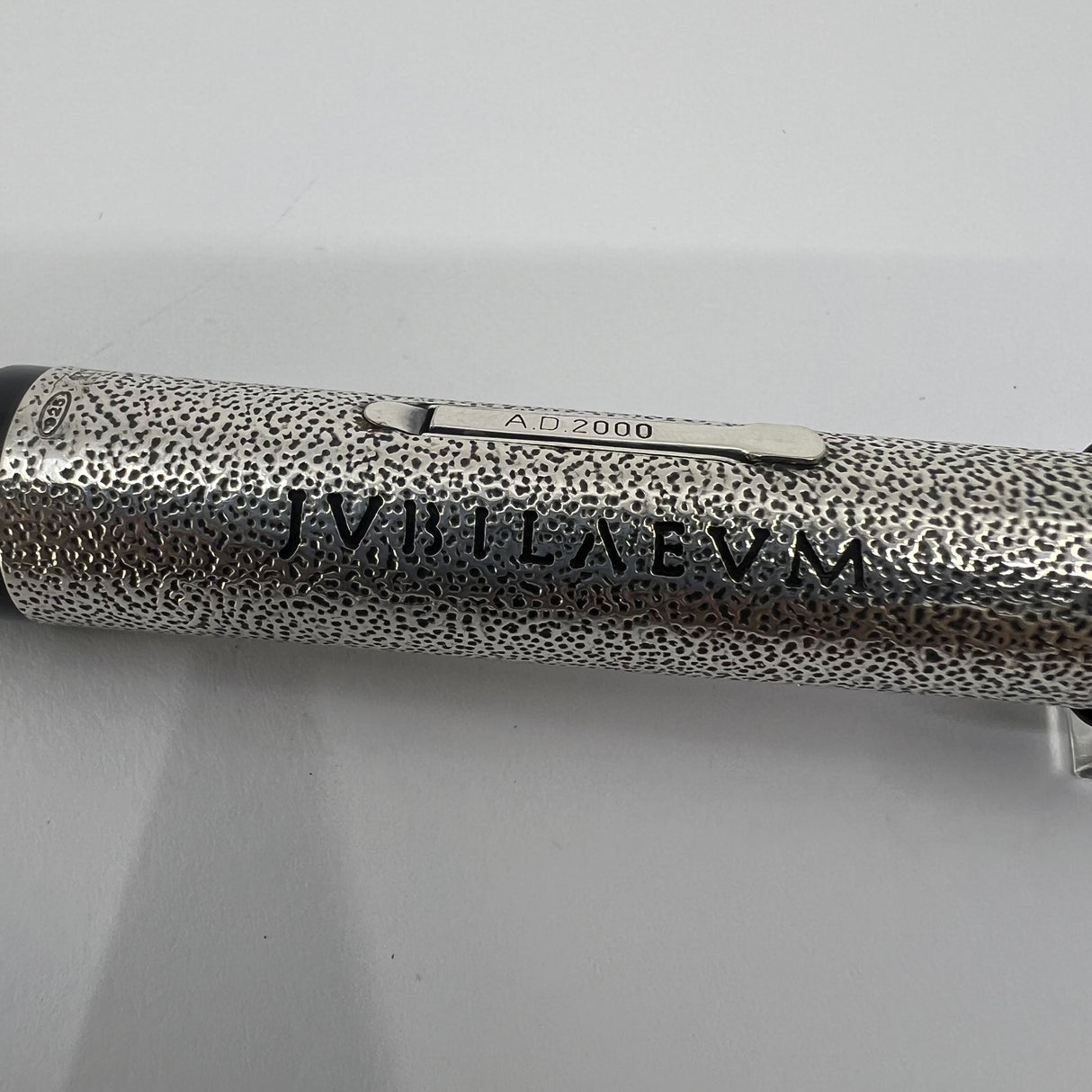 Delta Jubileum Sterling Silver Lever-Fill Limited Edition Fountain Pen - Medium 18kt Gold Nib