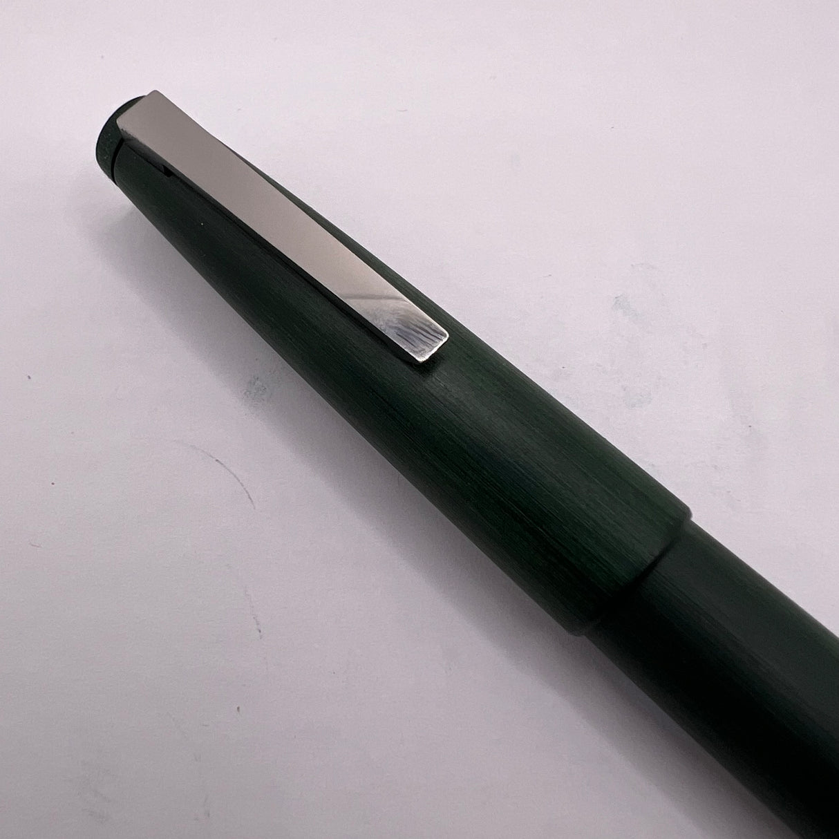 Lamy #2000 "Pine" Limited Edition - Brushed Dark Green Polycarbonate Fountain Pen - Fine 14kt Gold Nib