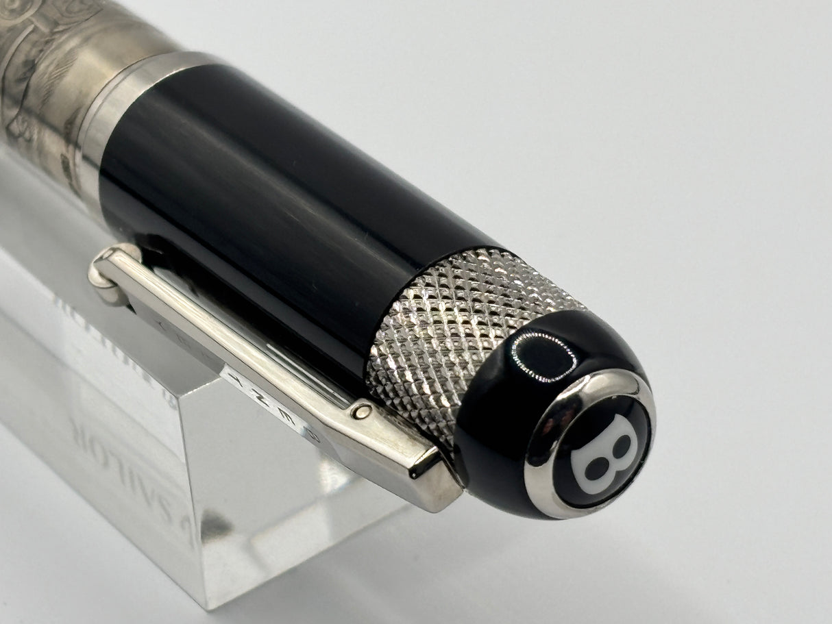 Bentley at Brooklands Special Edition Heavy Rollerball by Tibaldi (Italy) - Superb Sterling Silver .925 Overlay - Circa 2007