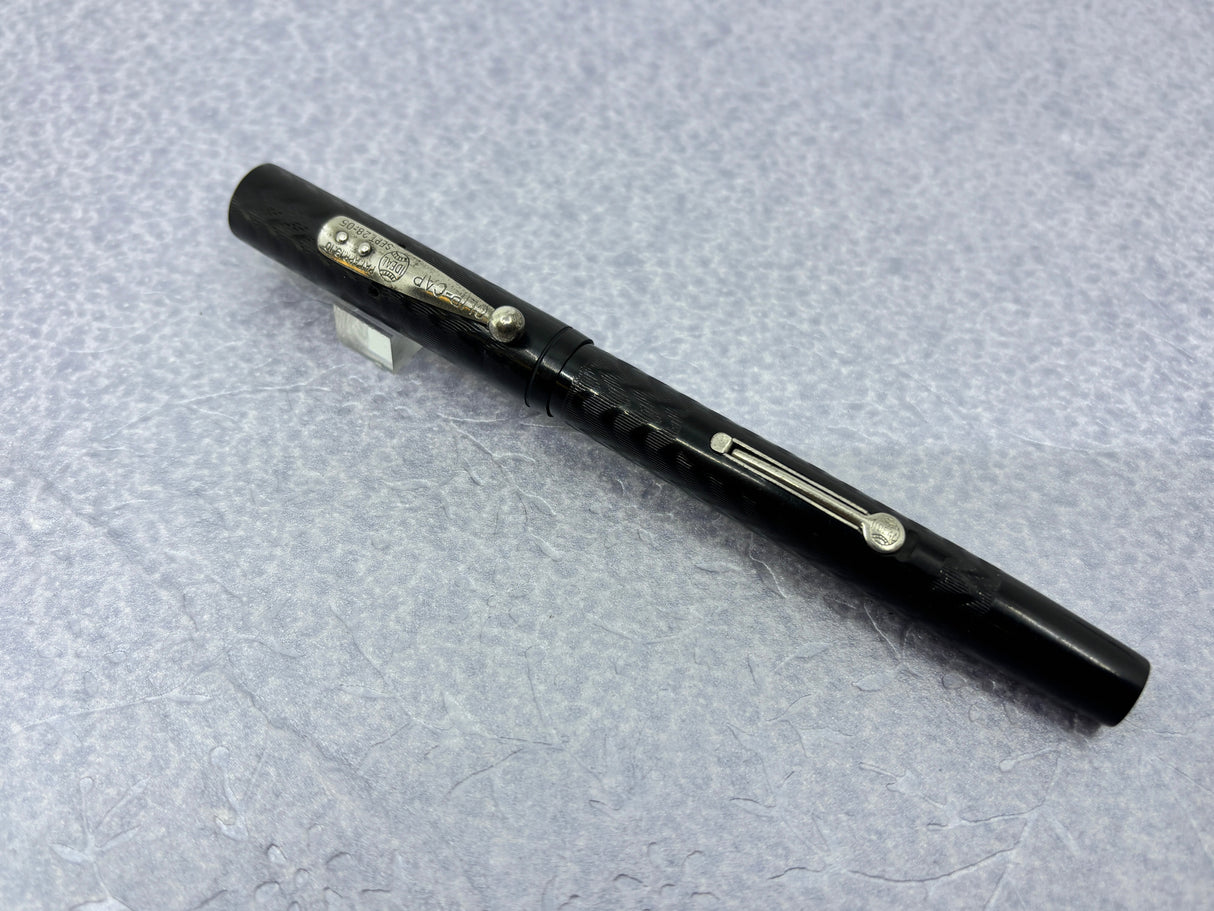 Waterman #52 Black Chased - Fountain Pen