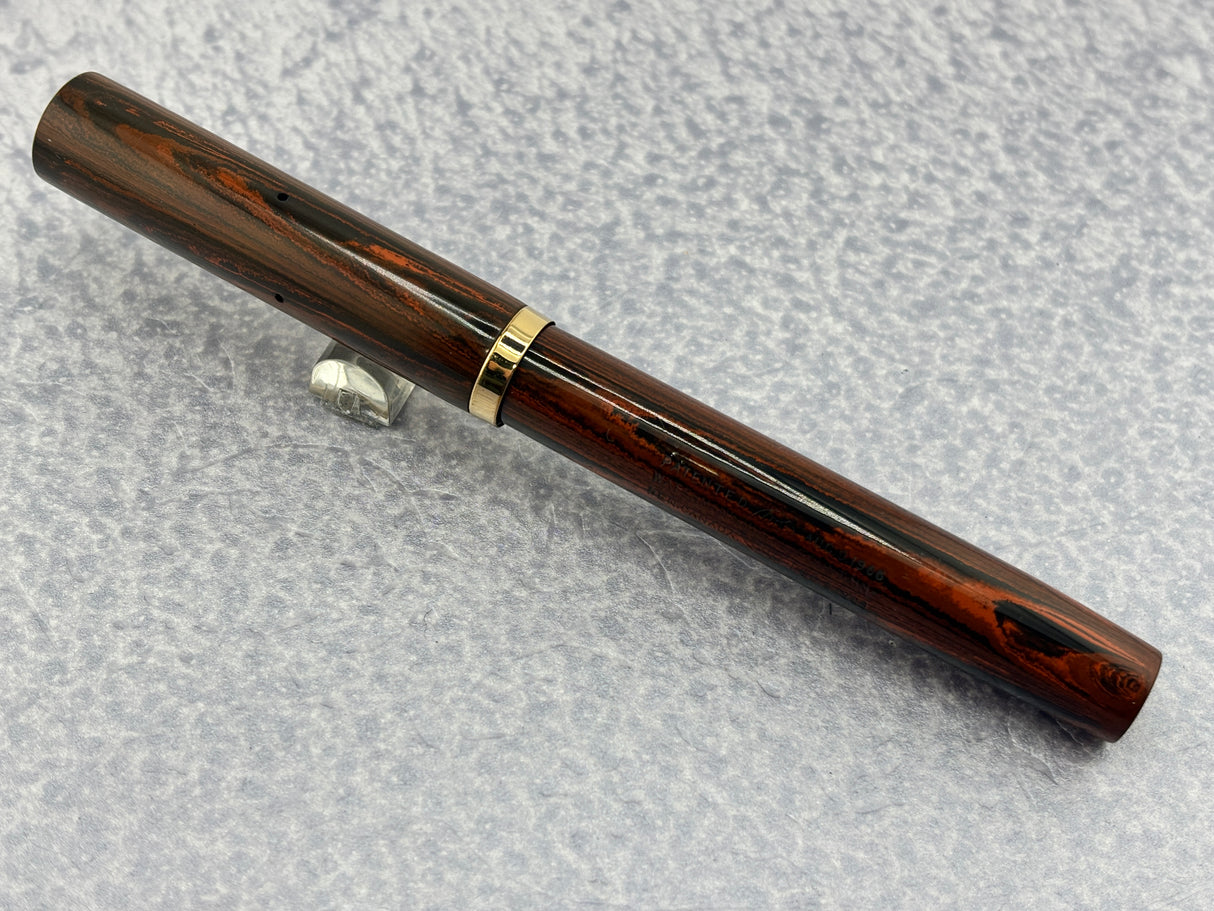 Waterman # 56 Woodgrain Ebonite (Hard Rubber) Fountain Pen