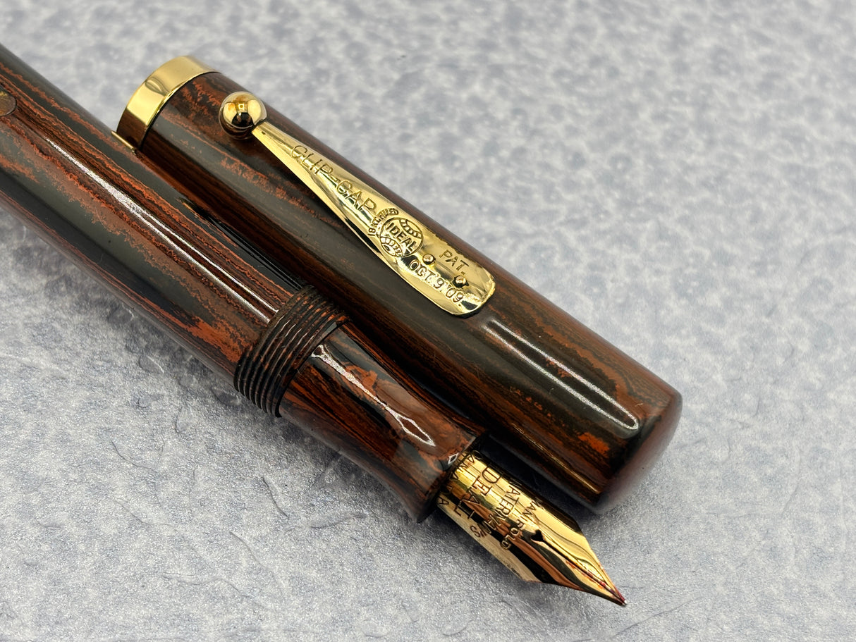Waterman # 56 Woodgrain Ebonite (Hard Rubber) Fountain Pen