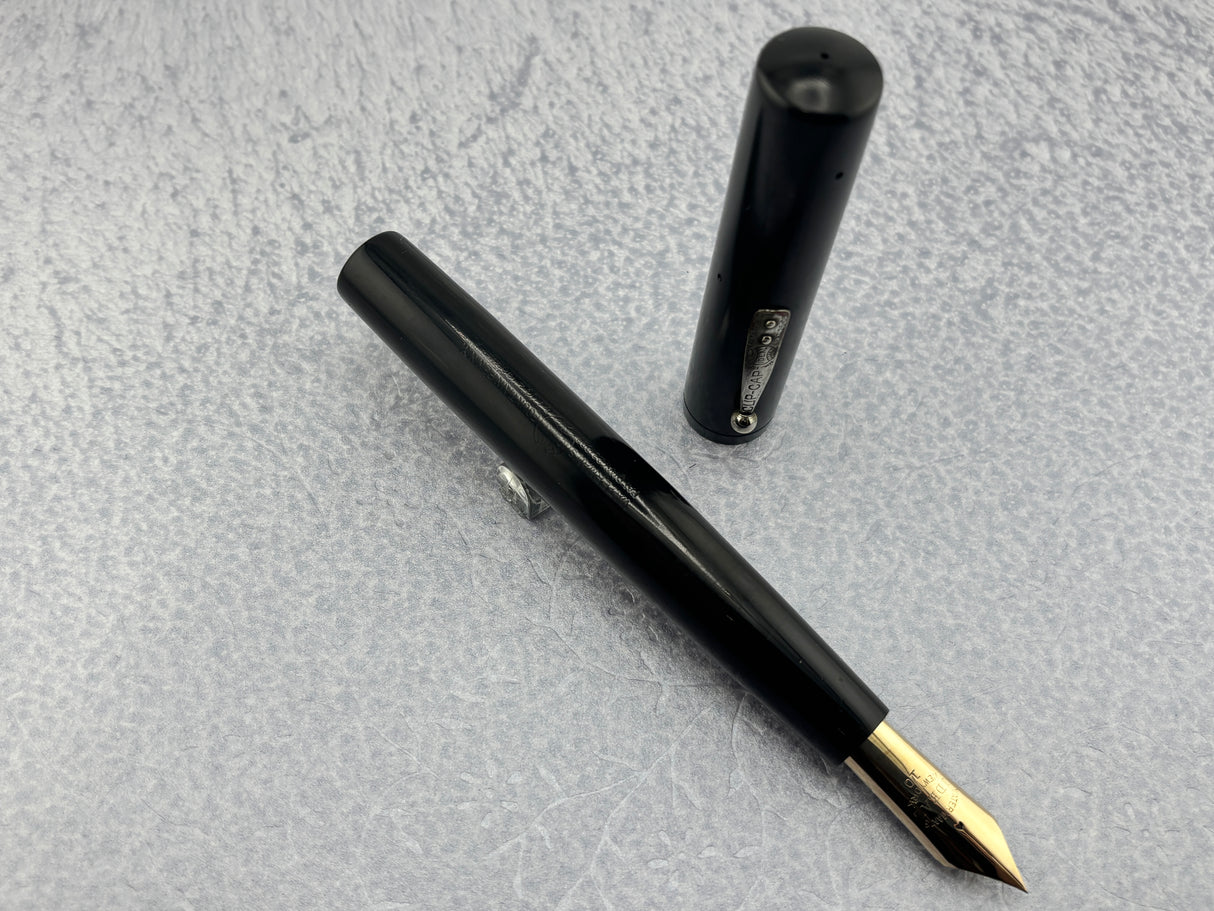 Waterman #20 Slip Cap Black Hard Rubber Fountain Pen