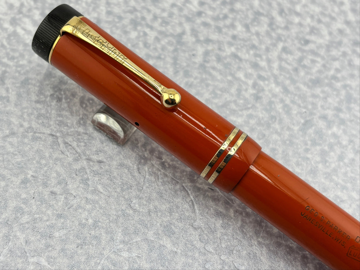 Parker Duofold Senior Red - Fountain Pen