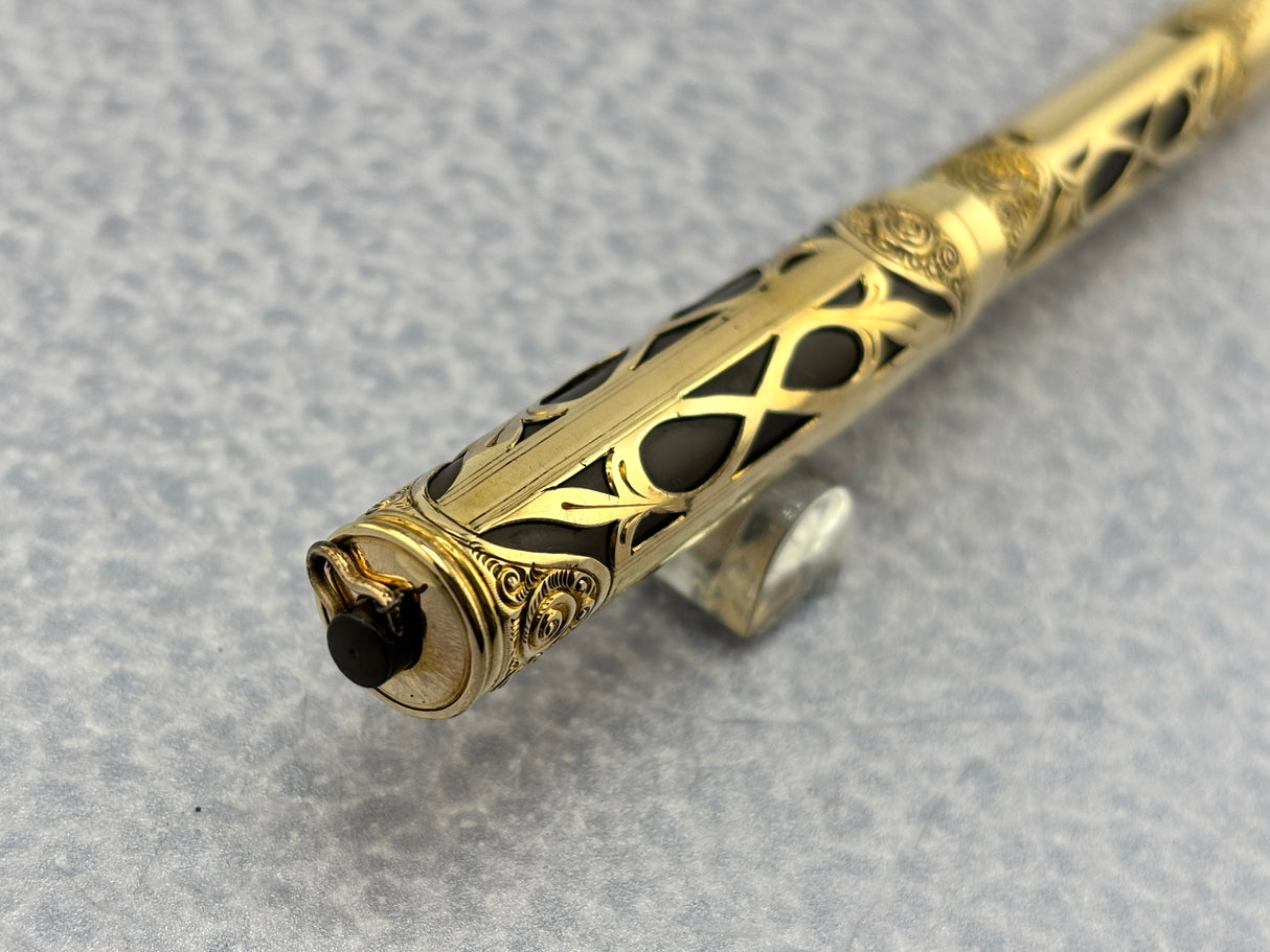 Weidlich Cincinatti Ohio Taper Barrel - Overlays cap and Barrel - Fountain Pen
