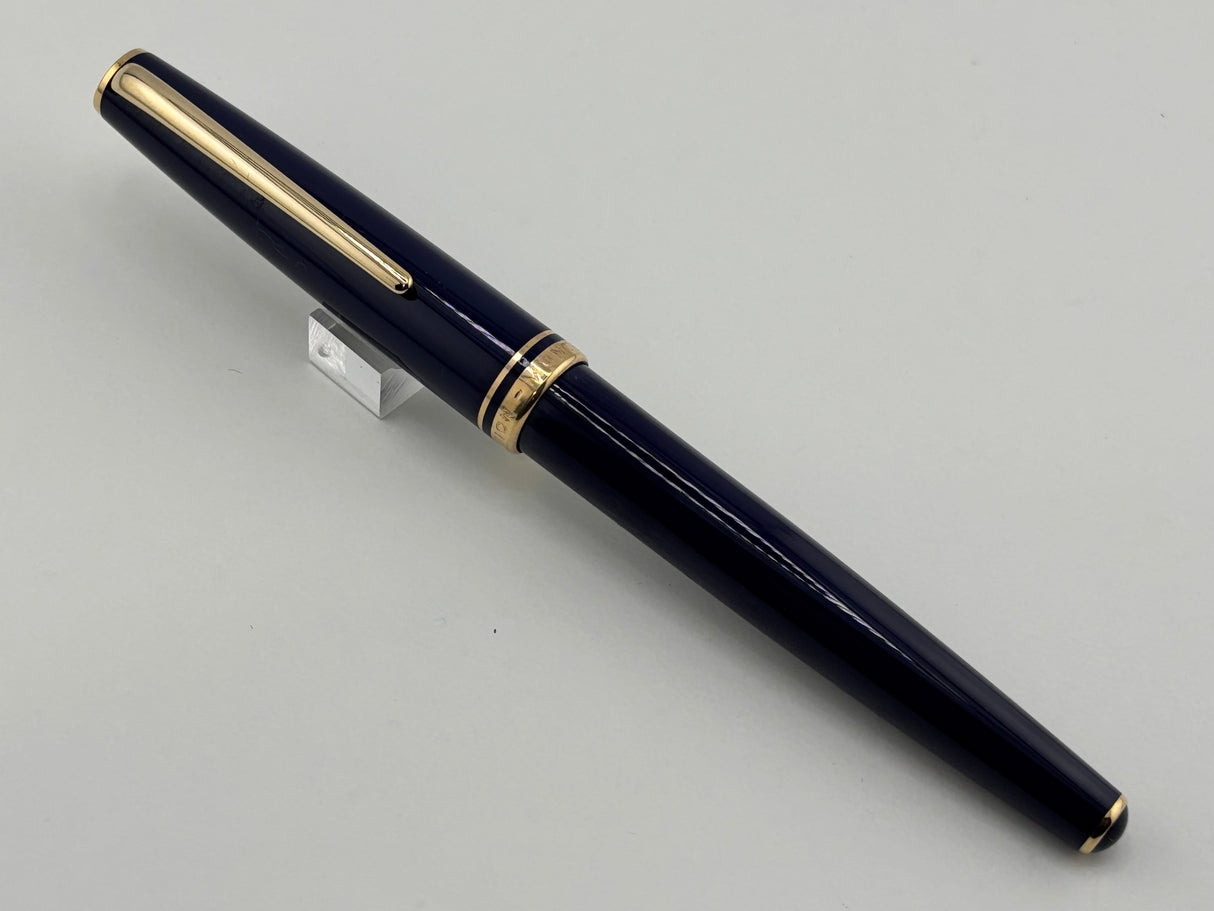 Montblanc Generation Blue Fountain Pen - Fine 14 Kt Gold Nib