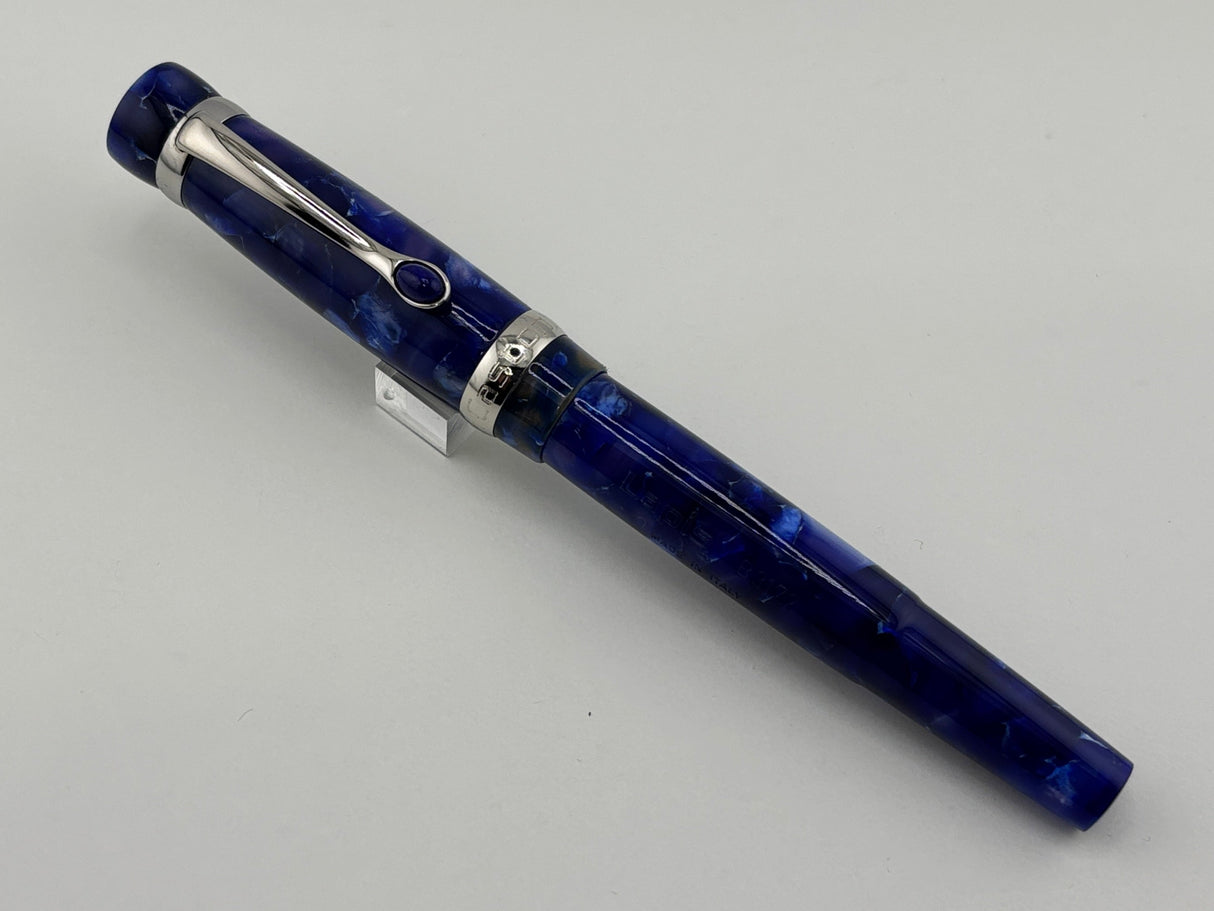 Stipula I Castoni Lapis Fountain Pen - Fine 18 Kt Gold Nib - A First Generation Castoni!