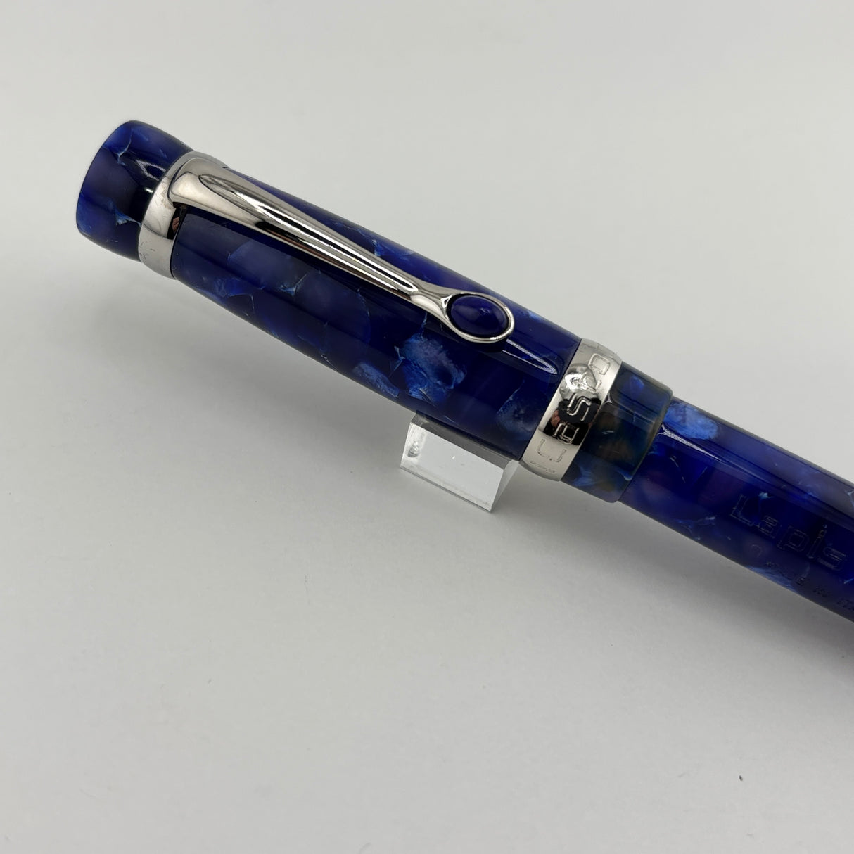 Stipula I Castoni Lapis Fountain Pen - Fine 18 Kt Gold Nib - A First Generation Castoni!