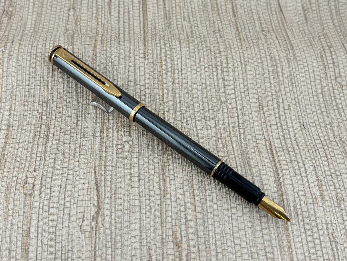 Waterman Preface Gray Lacquer * Gun color * - Fountain Pen