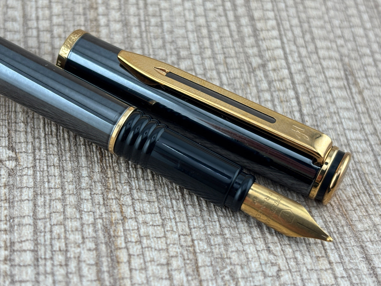 Waterman Preface Gray Lacquer * Gun color * - Fountain Pen