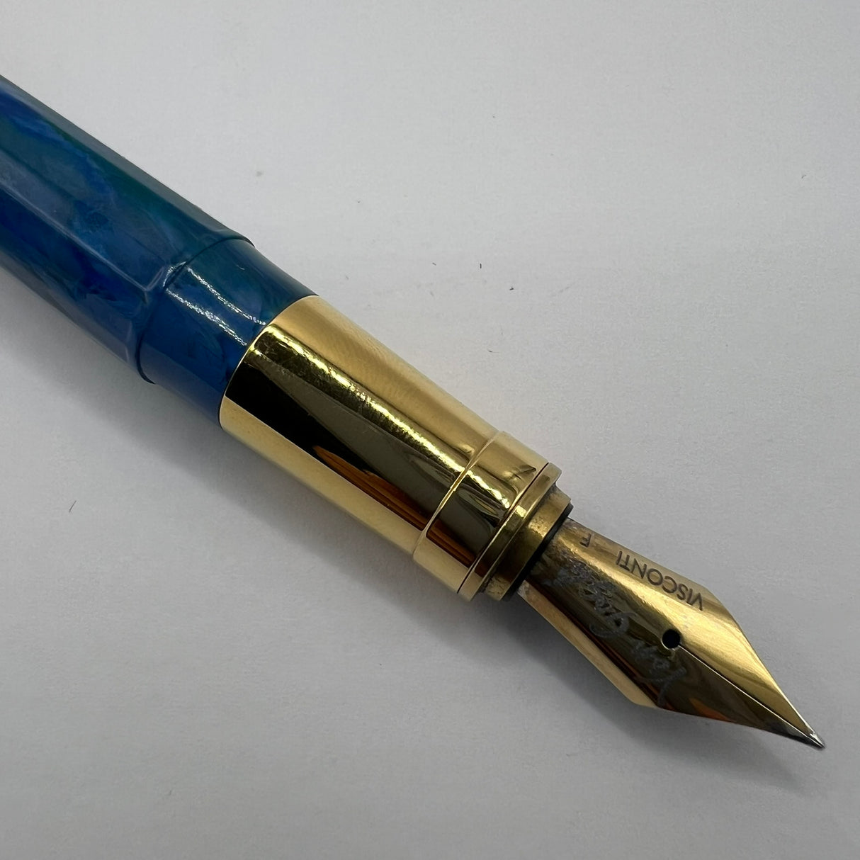 Visconti van Gogh Impressionist Wheatfield with Crows Fountain Pen - Fine Gold-Plated Nib
