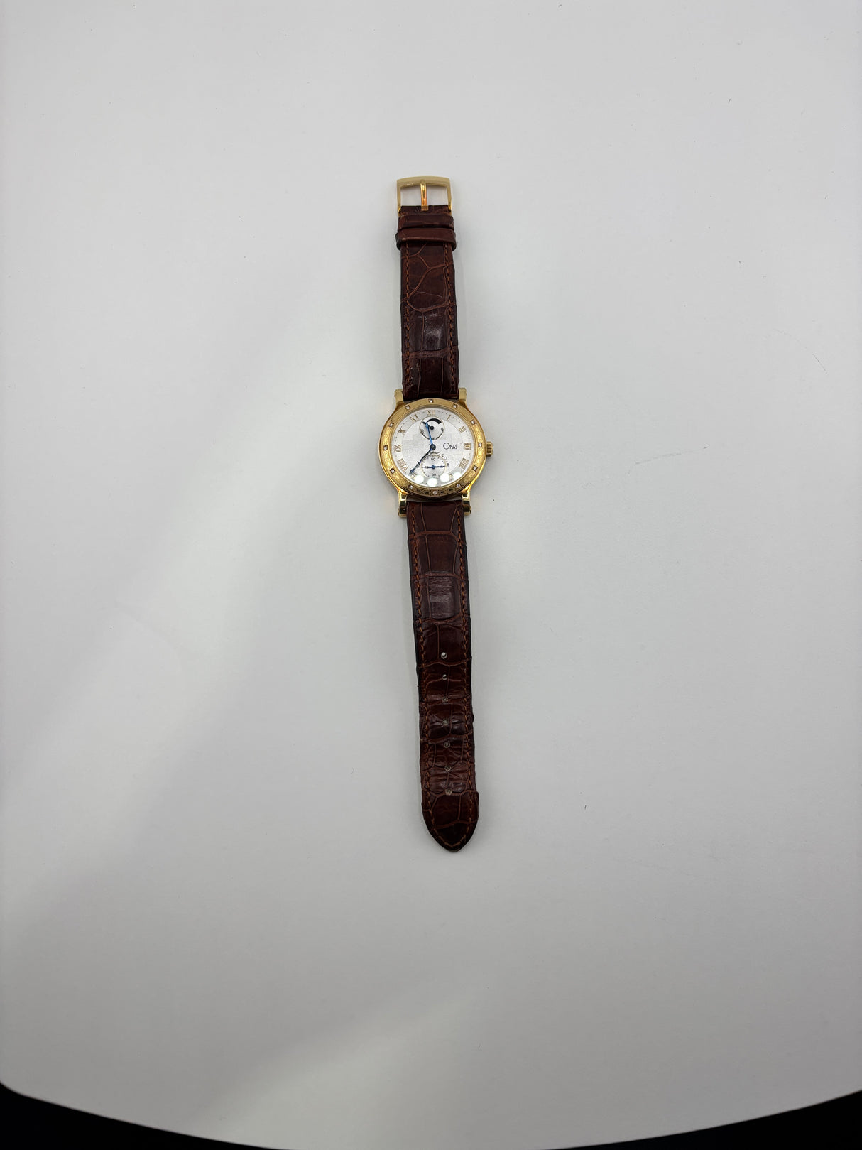 OMAS Prius Chronometer Watch - Solid Gold 18K - Extremely Rare!